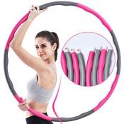Removable Segment Hula Hoop for Adult Fitness - 