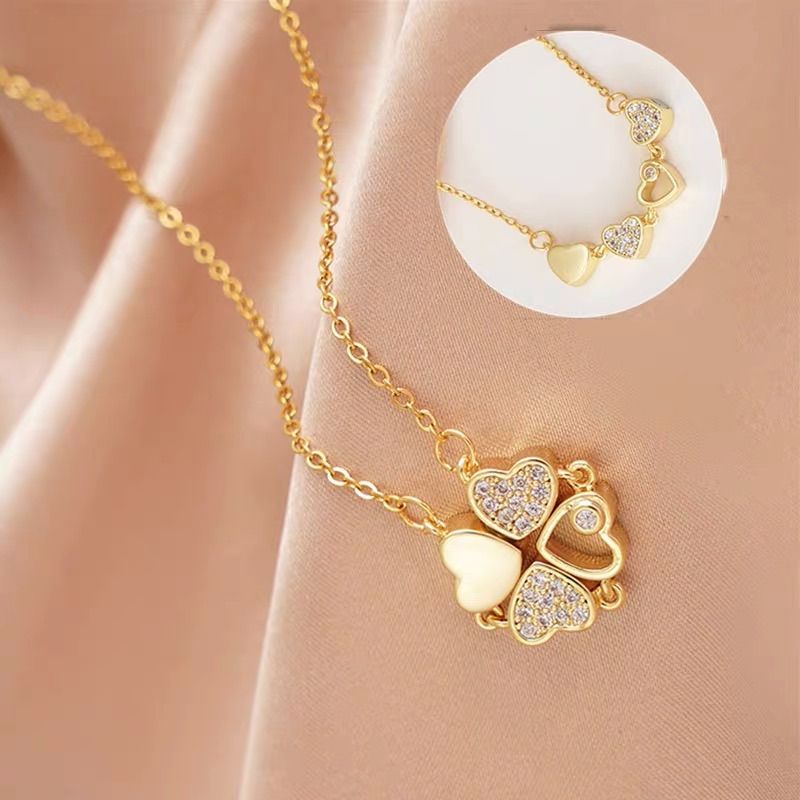 Dior Four Leaf Clover Flower necklace. Want!!!!