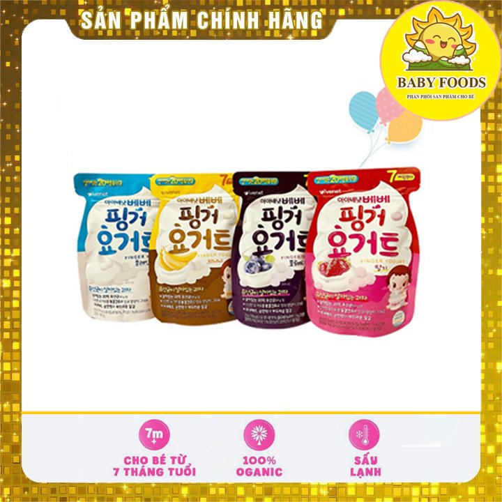 Sữa chua khô Ivenet Hàn Quốc cho bé từ 7m