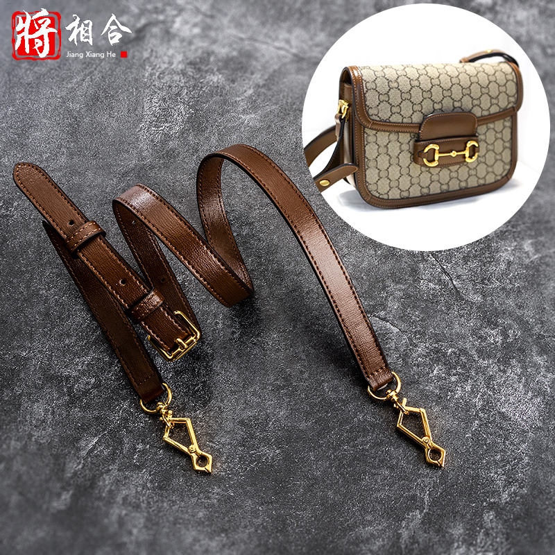 Leather Underarm Replacement Strap For Gucci 1955 Gucci Horsebit