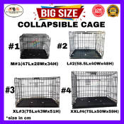 Collapsible Pet Cage - XL Black (Brand Name: FlexiCrate)