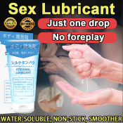 Lickable Water-Based Lubrication Gel for Enhanced Intimacy 