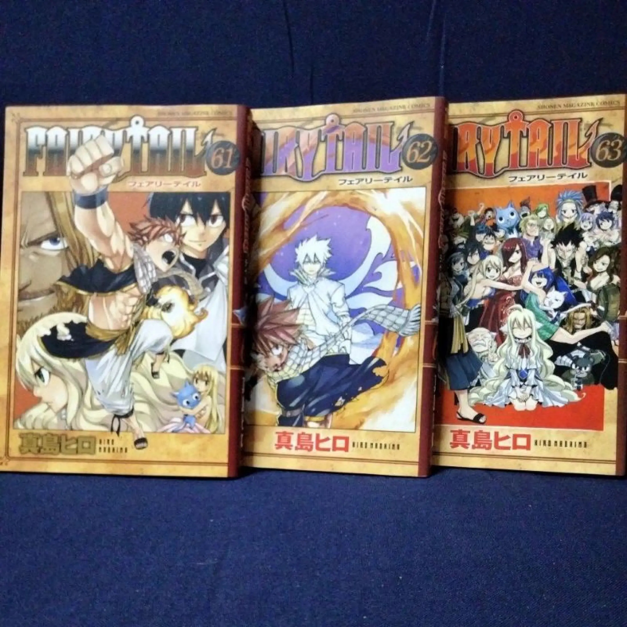 Xueguo Wei 17 Used Fairy Tail Vol 61 Japanese Comic Manga Lazada Ph