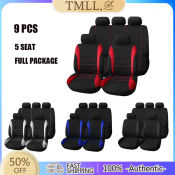 Universal 5 Seat Car Seat Covers Set - All Seasons