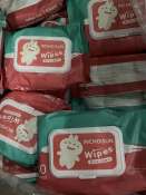 Organic Hypoallergenic Wet Wipes - 80pcs, Affordable Pack