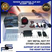 Toyota Car Alarm System with Flip Key and Remote Control
