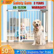 Sturdy Adjustable Safety Gate for Pets and Children