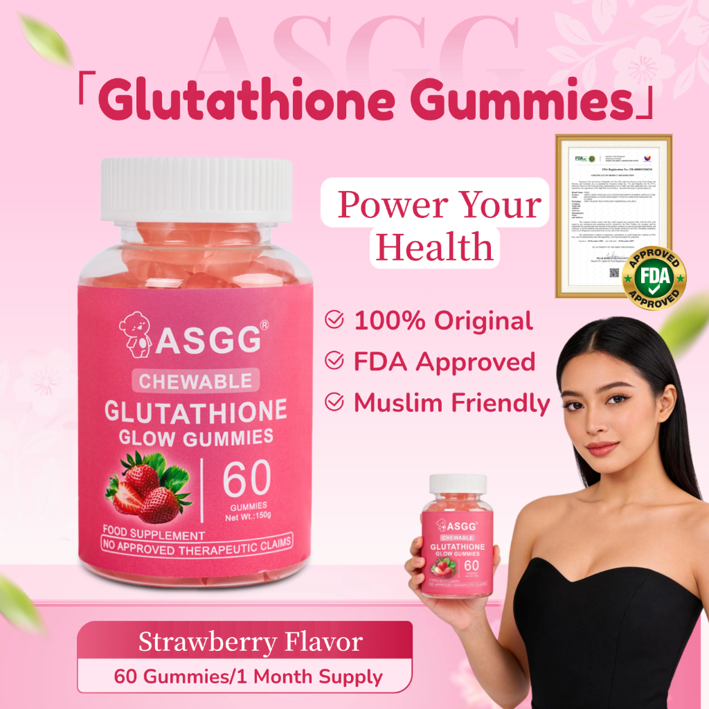 ASGG Apple Cider Vinegar Gummies & Vitamin C Gummy Weight Loss Daily Body Harmony Boost Detox Supplement