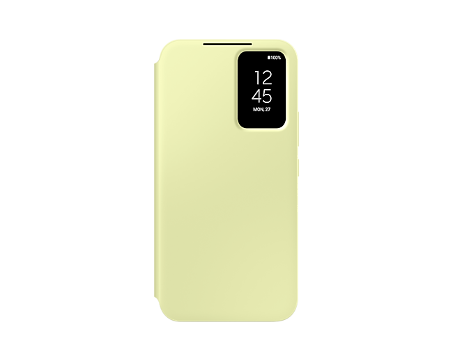 Original Samsung Galaxy A54 5G Smart View Wallet Case Smart Case LED Clear Cover S-View Wallet Case windows phone cases For Galaxy A54
