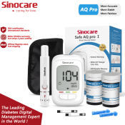 Sinocare AQ Pro Ⅰ Glucometer Kit with Test Strips