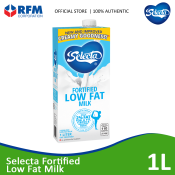 Selecta Fortified Low Fat Milk 1 Liter