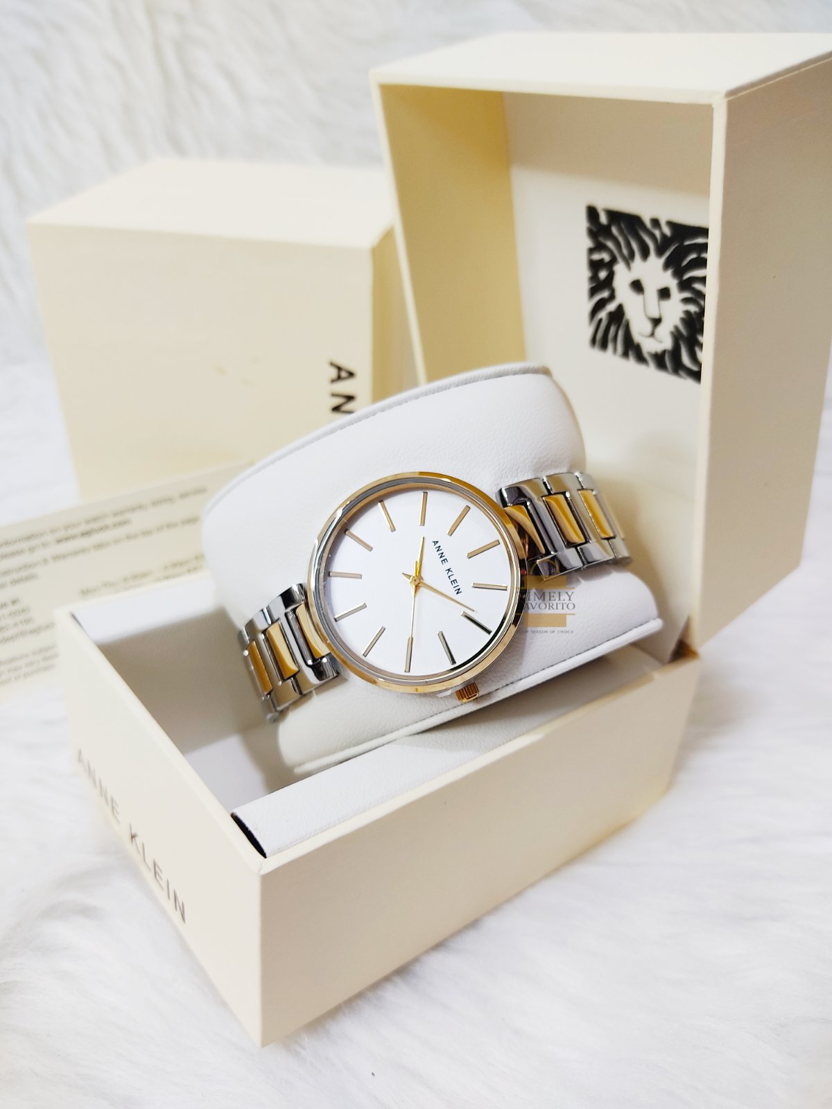 Anne Klein レディース AK-2787SVTT One Size ツートーン : Anne Klein レディースブレスレットウォッチ