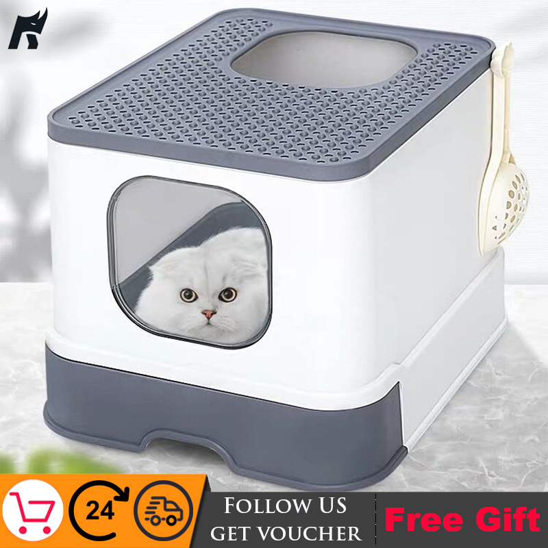large top entry litter box