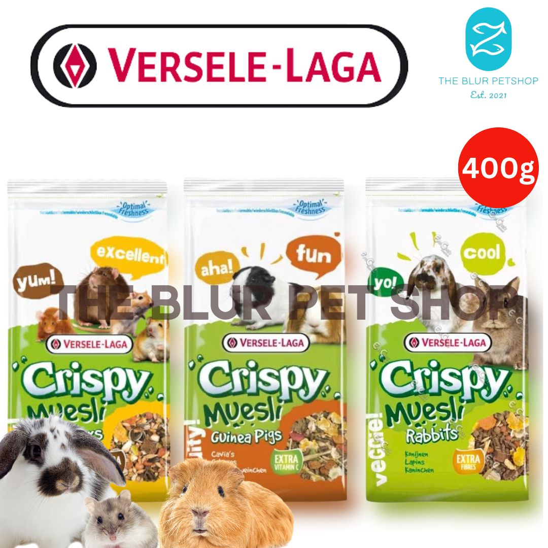 Versele Laga 400g Crispy Muesli for Guinea Pig & Hamster