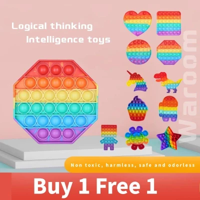 buy 1 free 1 cod buy one free one (random) pop it fidget toys sensory fidget toys Multiplayer interactive brain game Suitable for children and high-pressure people and the best choice as a gift(noted the 2finger only one pcs not 2pcs) (4)