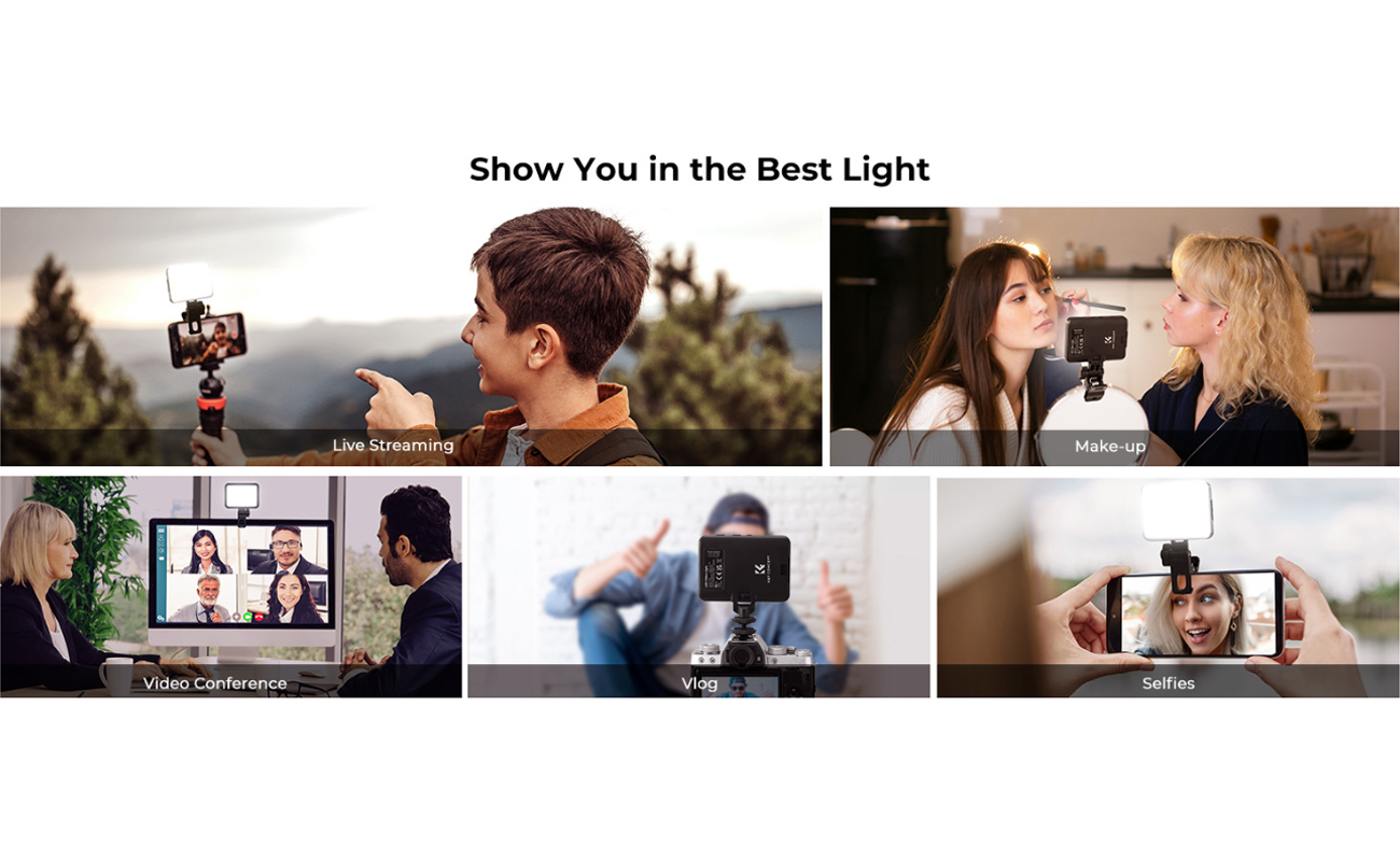 K&F CONCEPT Portable LED Video Light - K&F Concept