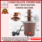 Mini Chocolate Fountain - Perfect for Home Events and Parties