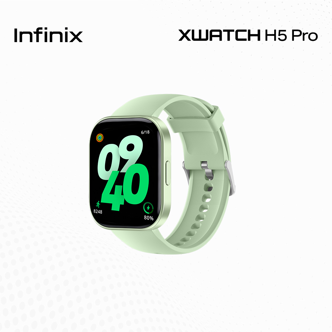 Infinix XWatch H5 Pro / 2.04" Always-On AMOLED Screen / Up to 18 Days Battery Life / Full AI-Powered Upgrade - Image 3