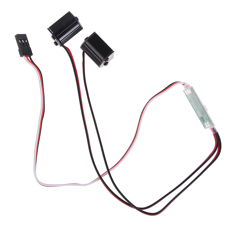 HAHA 1 Cặp Đèn Pha LED Mô Hình Điều Khiển Từ Xa Đèn Rọi Cho Xe Địa Hình RC 1/10 RC4WD D90