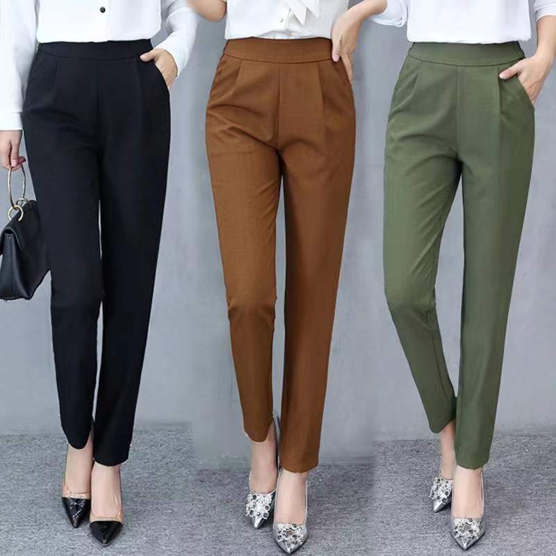 Jeans & Trousers | Y2k Formal Pants Ash Gray For Women And Girls | Freeup-vachngandaiphat.com.vn