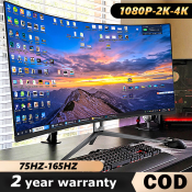 Expose 27" Gaming Monitor with 165Hz Curved Display