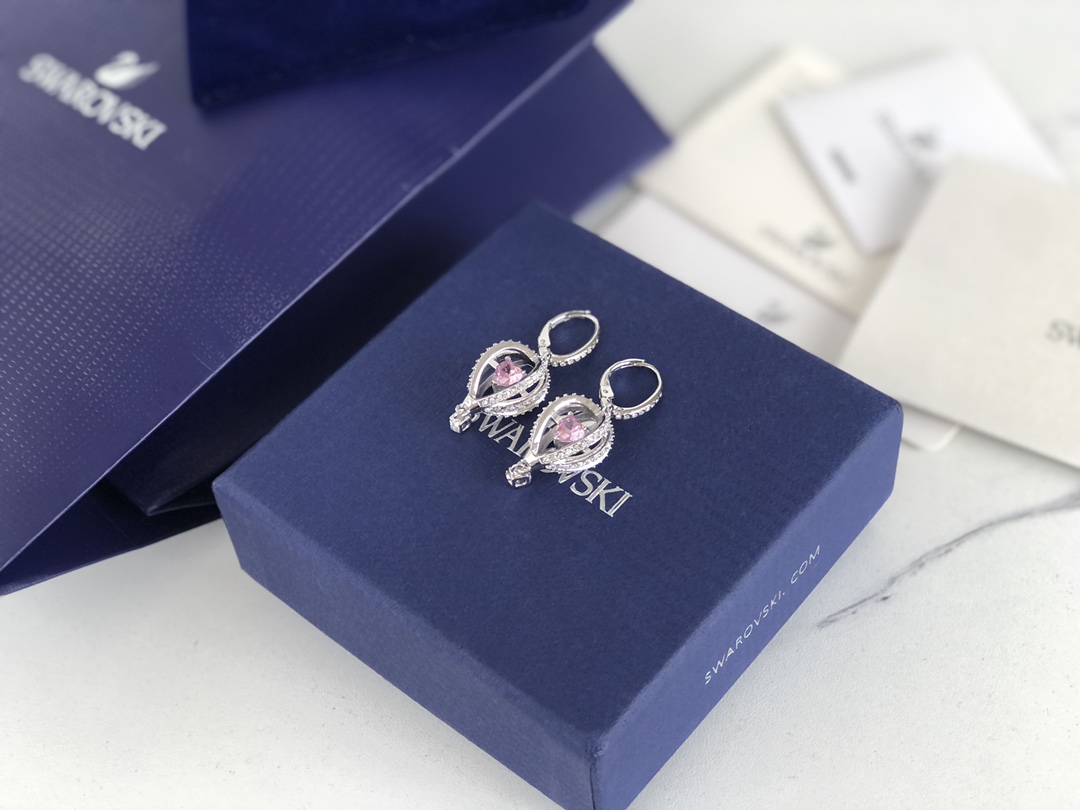 Buy Swarovski Togetherness Earrings 5561604 6.5x2.5CM For Swarovski Gold  Earrings