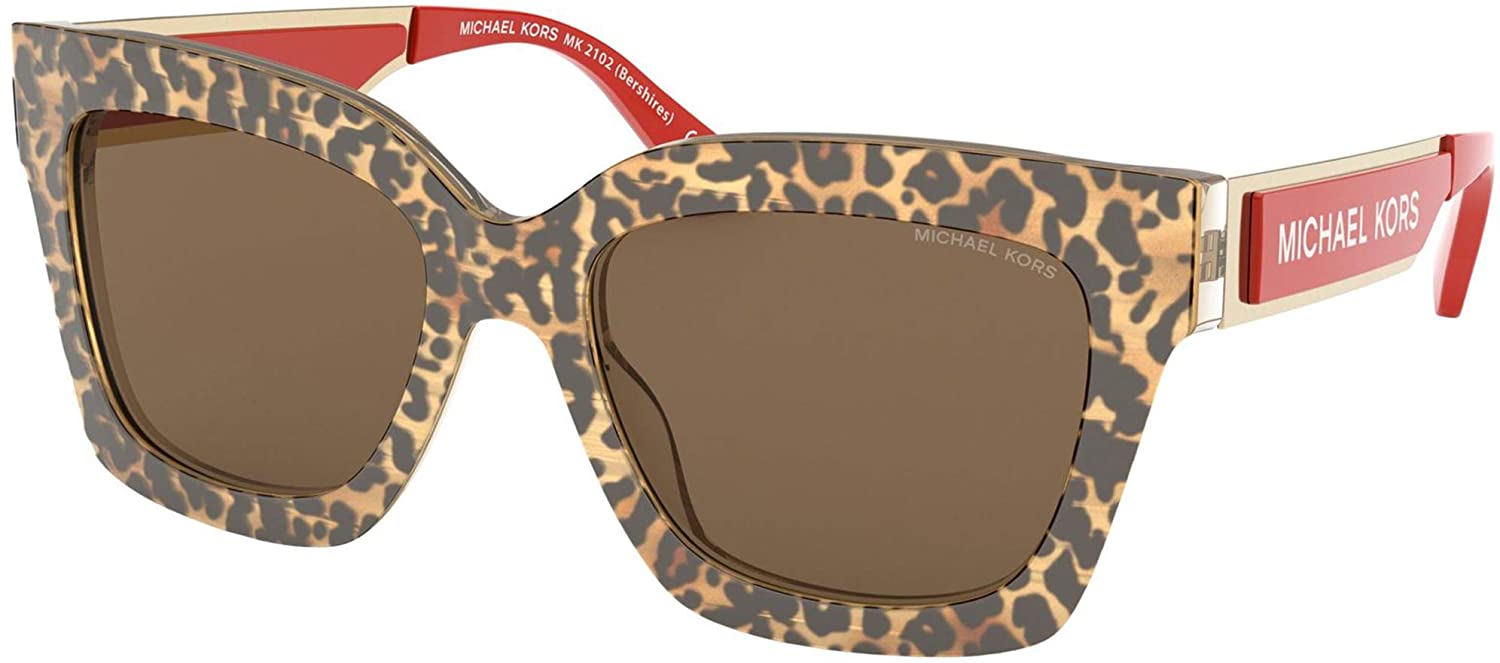 michael kors leopard glasses