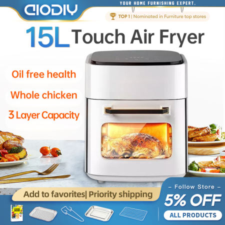 AIODIY Original Air Fryer - Large Capacity, Healthy Cooking