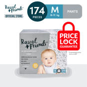 Rascal Friends Diaper Pants Super Jumbo Medium - 174 pcs