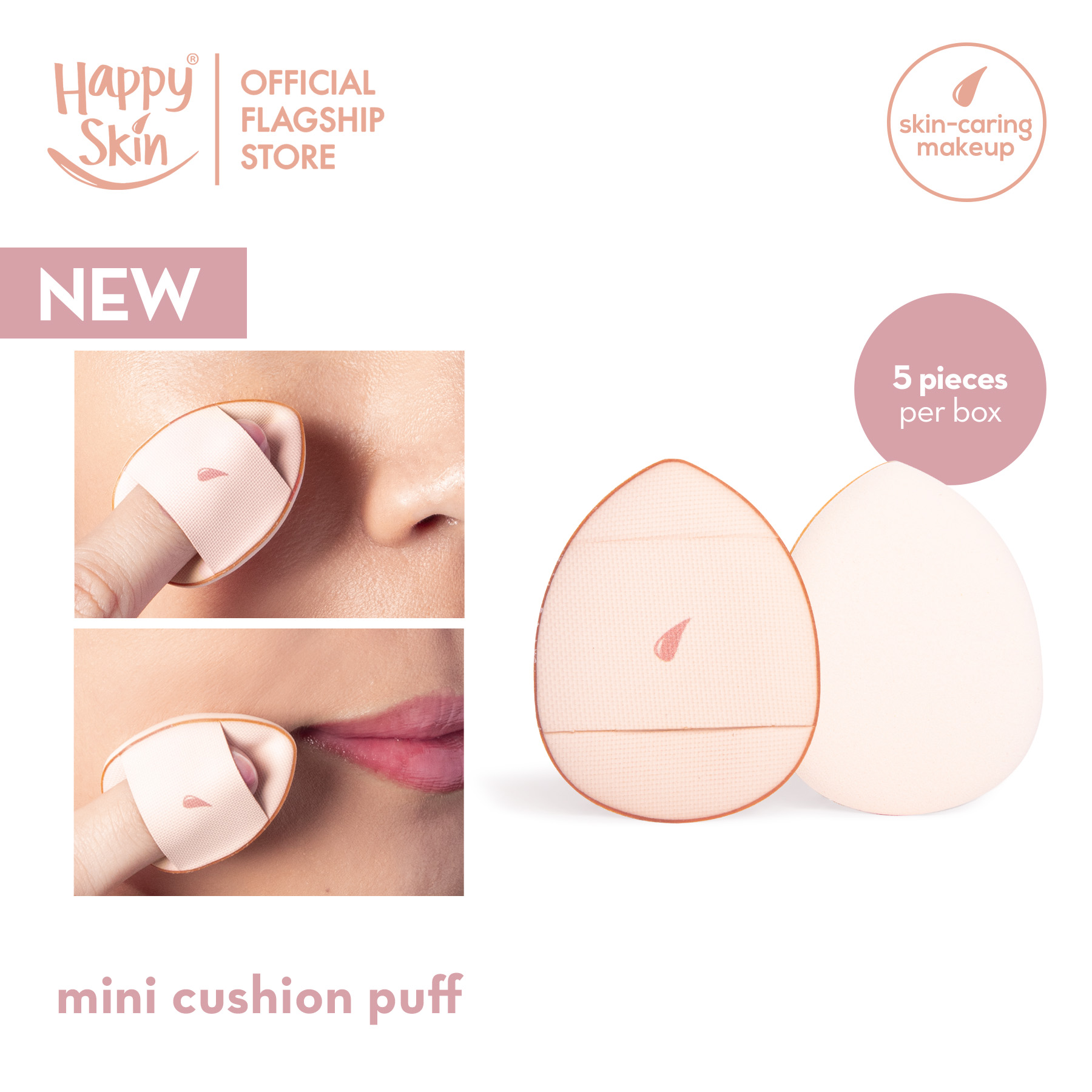 Discount on Happy Skin  shoes - SKU: Happy Skin Mini Cushion Puff