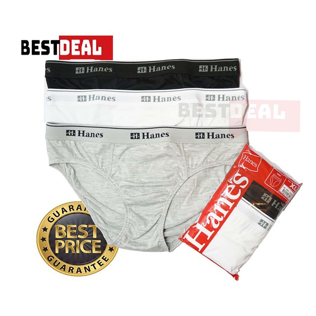 Biofresh UMBKG0101 Men's Antimicrobial Cotton Brief 3 pieces in a pack