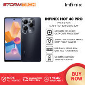 Infinix HOT 40 Pro Smartphone - 256GB, 108MP Camera