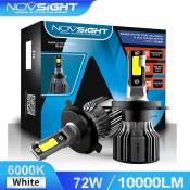 Novsight N39 10000LM LED Headlight Fog Light Bulbs Pair