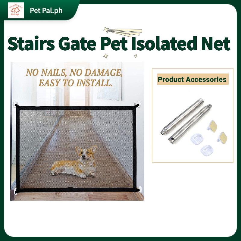 Foldable Indoor Dog Fence Safety Gate - Pet Playpen Barrier