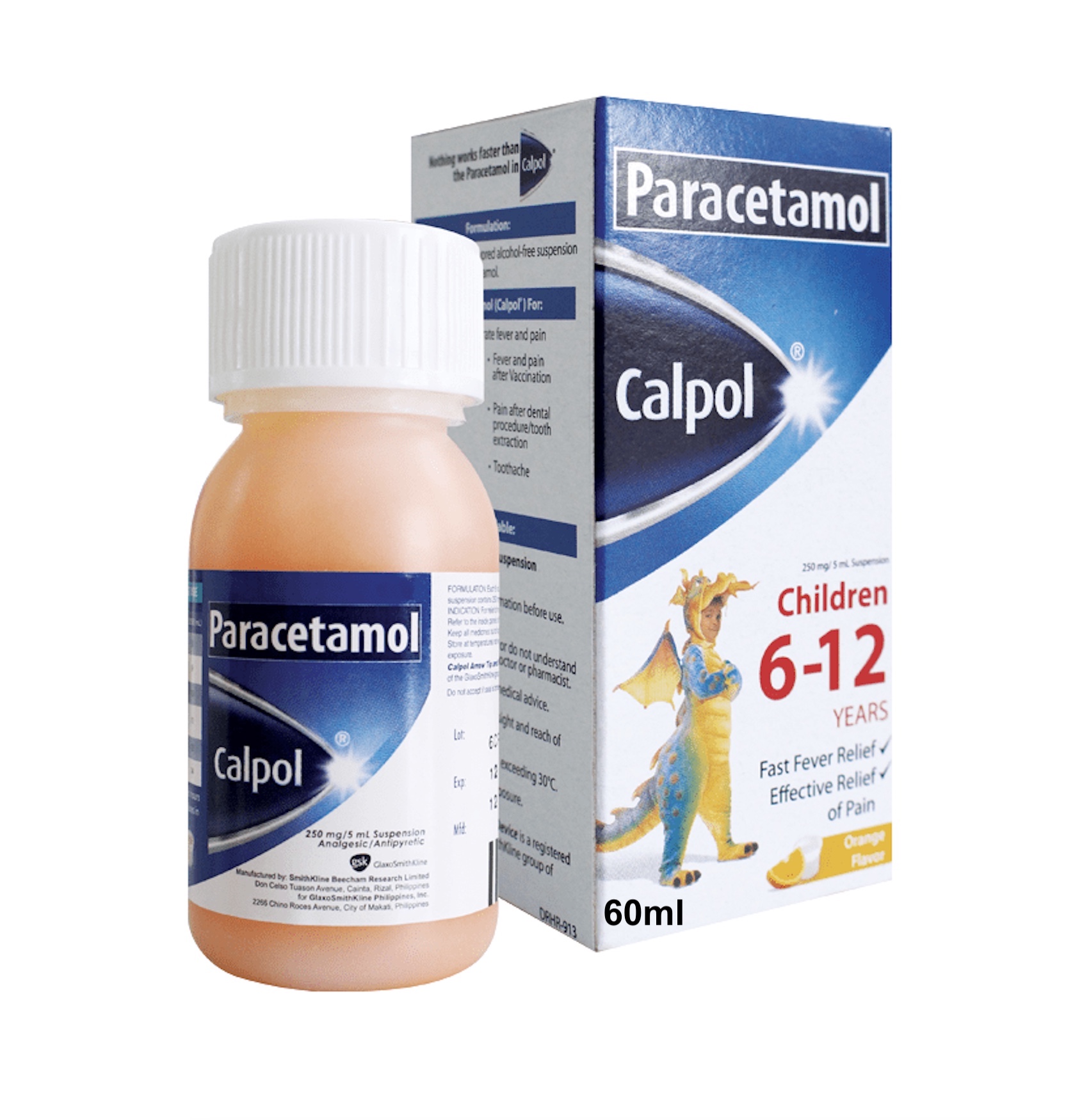 Calpol Plus 250Mg/5Ml 60Ml Rose Pharmacy Medicine Delivery, 51% OFF