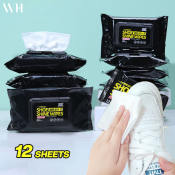 WH Small White Shoe Wipes - Laundry Cleaning Care