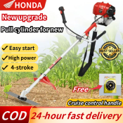 HONDA 4-Stroke Gasoline Grass Trimmer with Tiller Attachment