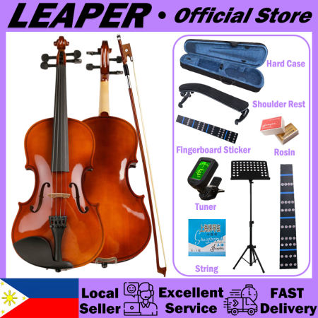 Professional Handmade Wood Violin Set for Kids by 