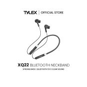 TYLEX XQ22 Wireless Bluetooth Neckband Headset with Strong Bass