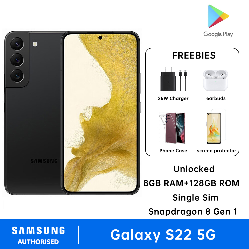 Samsung Galaxy S22 5G Smartphone Single Sim 8GB RAM + 128GB ROM Factory Unlocked Snapdragon 8 Gen 1 Cellphone 3700 mAh - Image 4