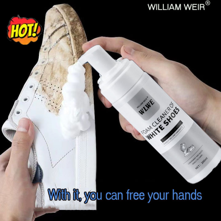 Buy Strong Decontamination William Weir White Shoes Cleaner Foam online