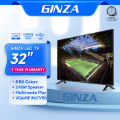 GELL 24" LED TV with Multi-ports and Ultra-slim Design