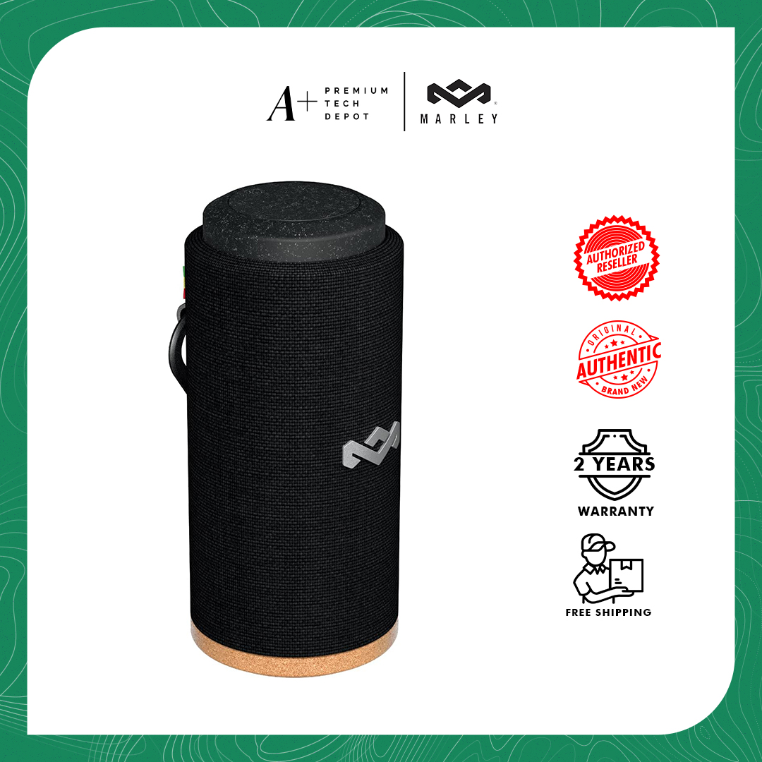 House of Marley NO BOUNDS Sport Portable Bluetooth Speaker - Black