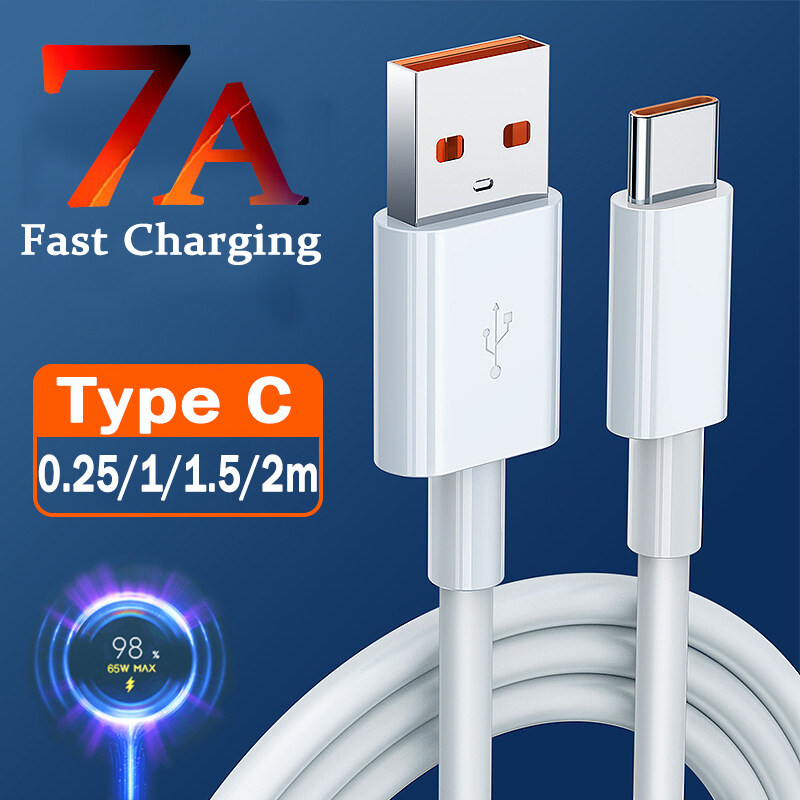 Super-Fast 100W Type C USB Cable for Huawei, Xiaomi, Samsung