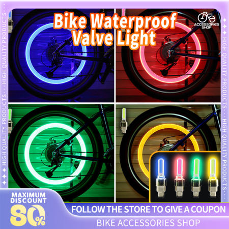 Bike Tire LED Safety Lights - 2 Pack 