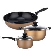 Non-Stick Wok Set for Induction Cookers by 