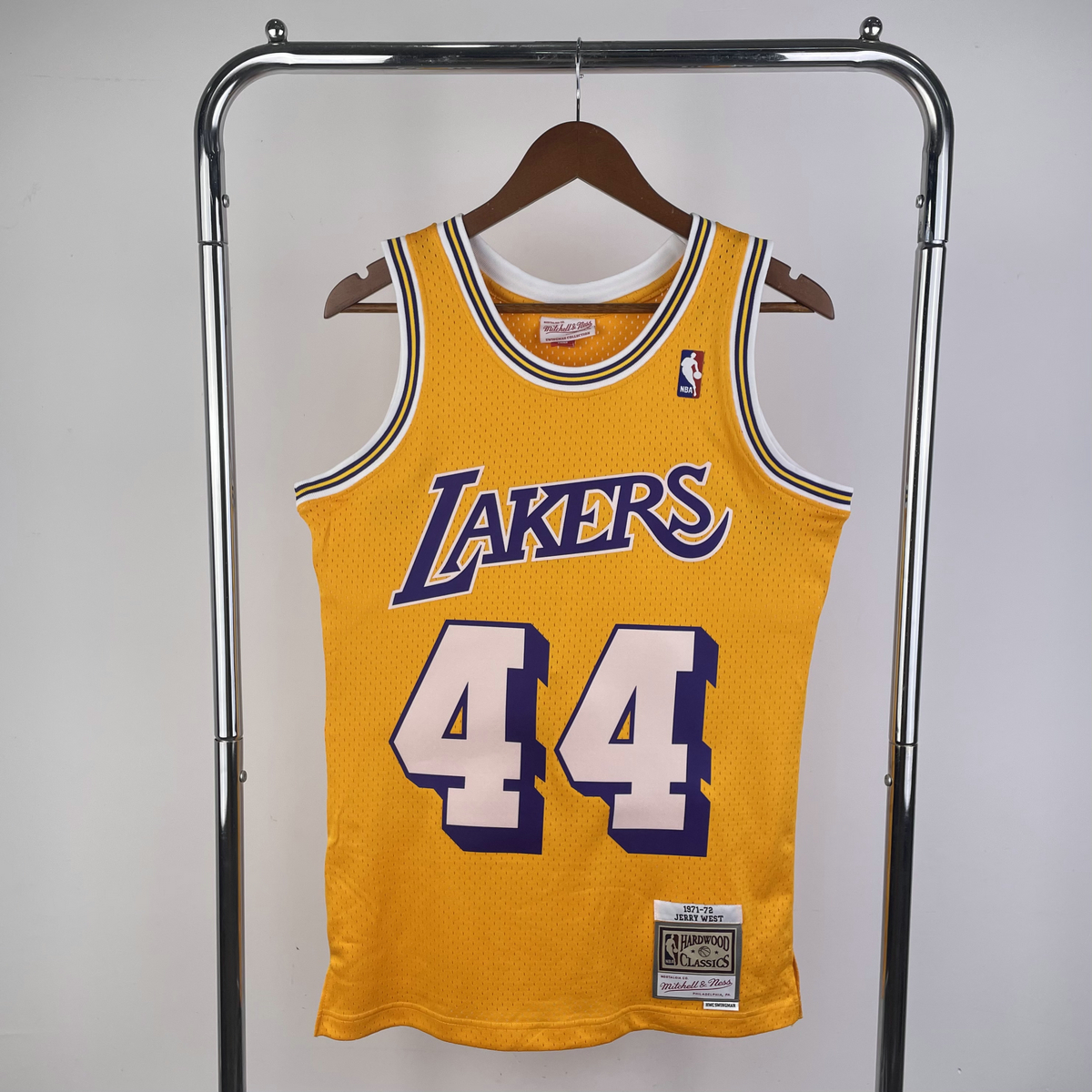 LA Lakers Men's Mitchell & Ness 1971-72 Jerry West #44 Replica