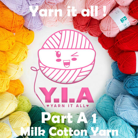 MC Milk Cotton Yarn: 5ply, 90+ Colors, Knitting & Crochet