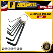 POWERHOUSE Allen Key Wrench Set - 7PCS, 1.5mm to 6