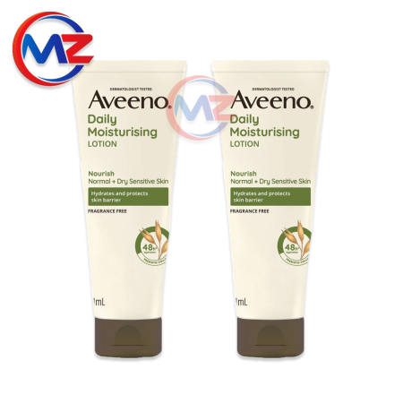 Hot sale Aveeno Daily Moisturizing Lotion Nourish Normal + Dry Sensitive Skin 100mL